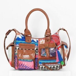 Desigual London Medium Happy Bazar shoulder bag